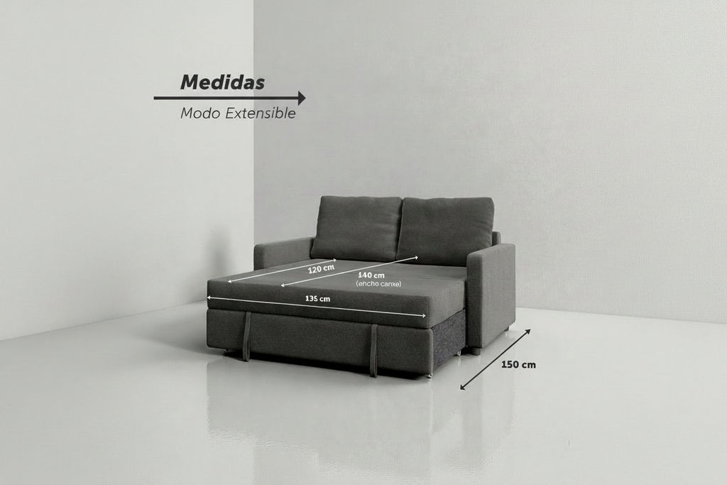 Quattro | Sofá extensible