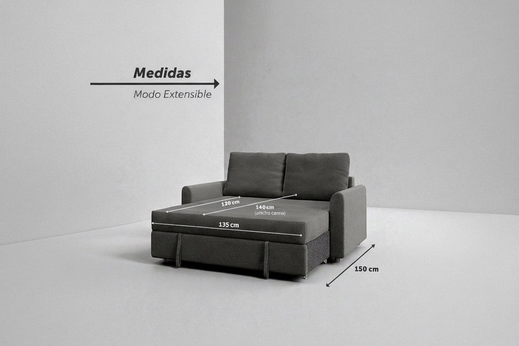 Cinque | Sofá extensible