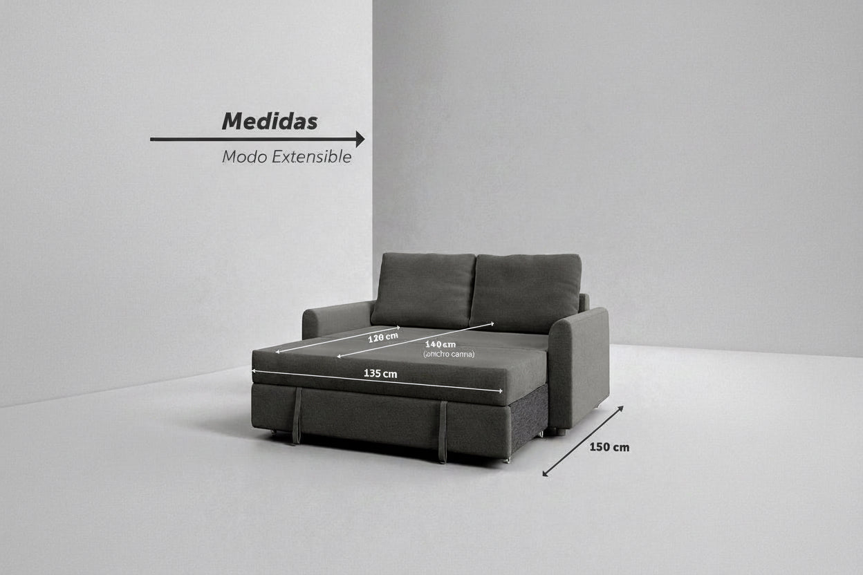 Cinque | Sofá extensible