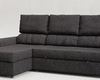 Unum | Sofá cama con chaislongue y almacenamiento