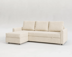 Duo | Sofá cama con chaiselongue y almacenamiento