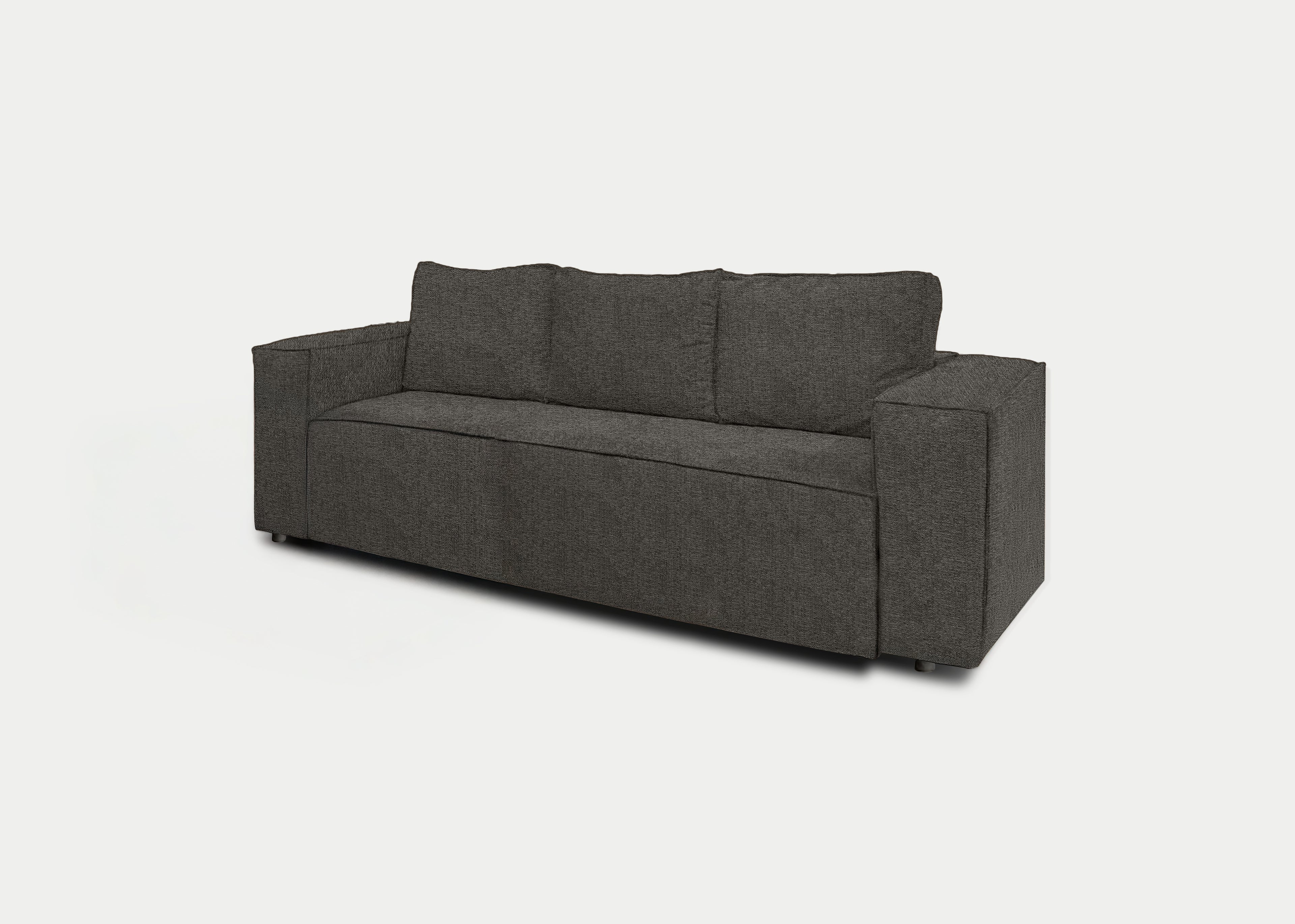 Cubik | Sofá Cama de 3 plazas deslizante con Puff opcional