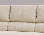 Otto| Sofá cama con chaislongue panorámica y doble almacenamiento