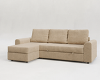 Tria | Sofá cama con chaiselongue y almacenamiento