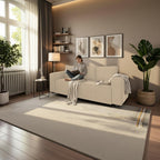 Cubik | Sofá Cama de 3 plazas deslizante con Puff opcional