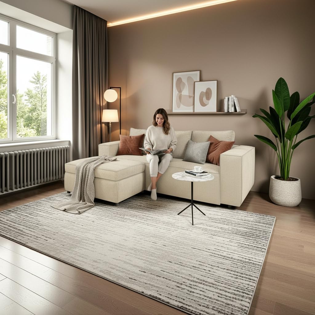 Cubik | Sofá Cama de 3 plazas deslizante con Puff opcional