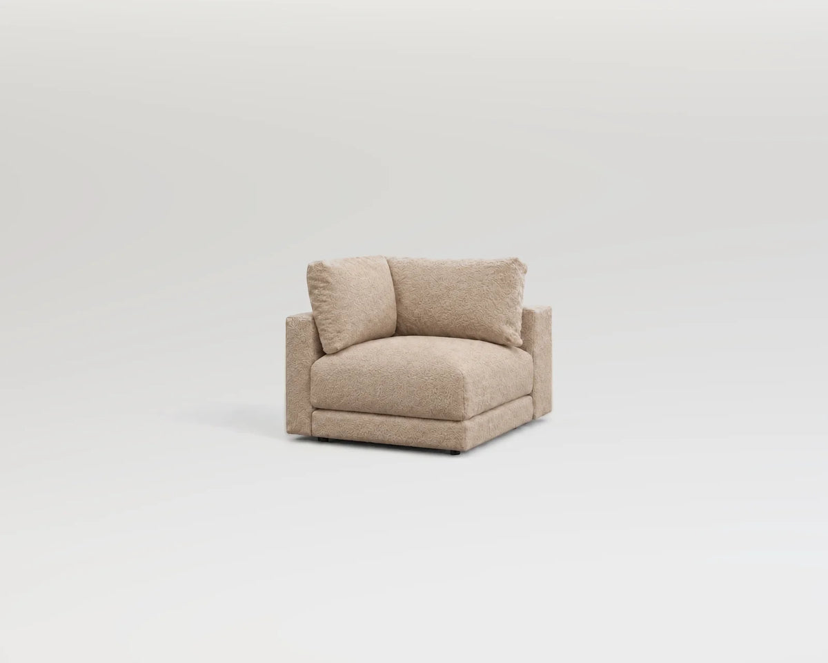 Módulo rinconero suelto, nube beige