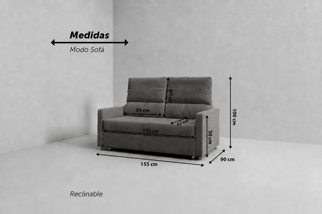 Quattro | Sofá extensible