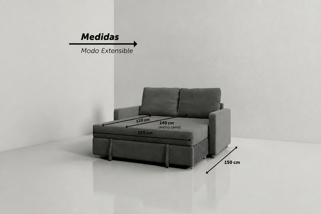 Quattro | Sofá extensible