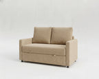 Sofá 2 plazas extensible modelo Quattro tapizado en tela Nube color beige - La Siesta 